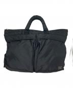 PORTERポーター）の古着「TTANKER  BRIEFCASE(S) / タンカーブリーフケースS」｜ブラック