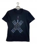VALENTINOヴァレンティノ）の古着「Love Blade Tシャツ」｜ブラック