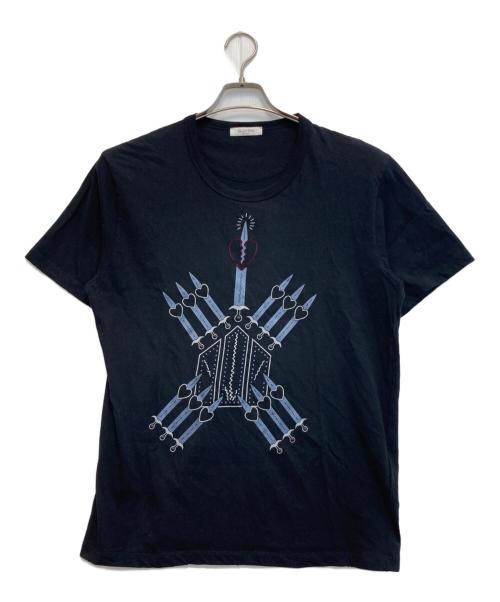 VALENTINO（ヴァレンティノ）VALENTINO (ヴァレンティノ) Love Blade Tシャツ ブラック サイズ:Mの古着・服飾アイテム