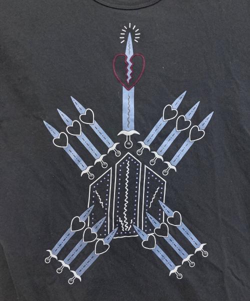 VALENTINO（ヴァレンティノ）VALENTINO (ヴァレンティノ) Love Blade Tシャツ ブラック サイズ:Mの古着・服飾アイテム