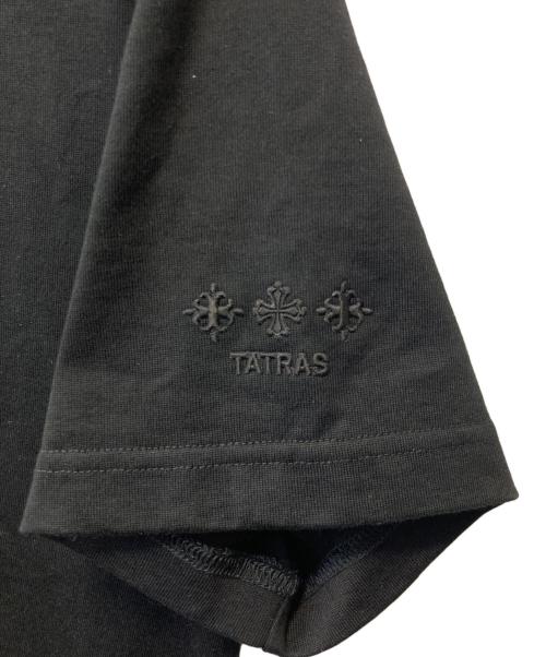 TATRAS（タトラス）TATRAS (タトラス) NISO TEE / ニーソ ロゴTシャツ ブラック サイズ:1の古着・服飾アイテム