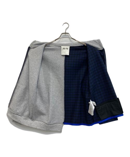 AVN（エーヴィーエヌ）AVN (エーヴィーエヌ) ジップパーカー グレー サイズ:40の古着・服飾アイテム
