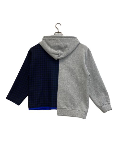 AVN（エーヴィーエヌ）AVN (エーヴィーエヌ) ジップパーカー グレー サイズ:40の古着・服飾アイテム