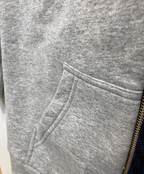 AVN（エーヴィーエヌ）AVN (エーヴィーエヌ) ジップパーカー グレー サイズ:40の古着・服飾アイテム
