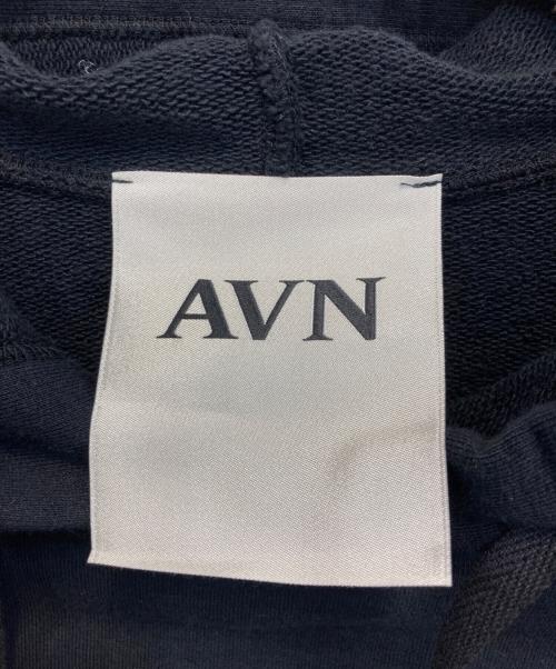 AVN（エーヴィーエヌ）AVN (エーヴィーエヌ) スウェットワンピース ブラック×ブラウン サイズ:40の古着・服飾アイテム