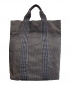 HERMESエルメス）の古着「エールライン カバス トートバッグ」｜グレー