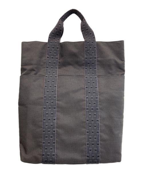 HERMES（エルメス）HERMES (エルメス) エールライン カバス トートバッグ グレーの古着・服飾アイテム