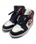NIKE（ナイキ）の古着「Air Jordan 1 Mid/エアジョーダン1ミッド」｜レッド×ブラック