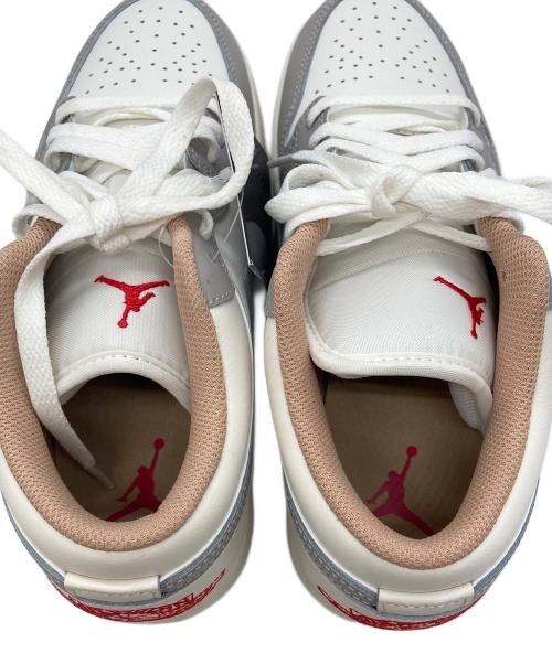 NIKE（ナイキ）NIKE (ナイキ) Air Jordan 1 Low/エアジョーダン1　ロー グレー サイズ:25 未使用品の古着・服飾アイテム