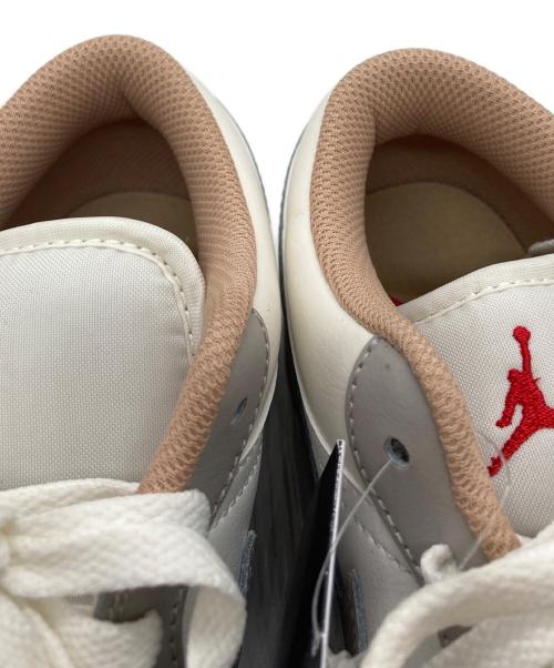 NIKE（ナイキ）NIKE (ナイキ) Air Jordan 1 Low/エアジョーダン1　ロー グレー サイズ:25 未使用品の古着・服飾アイテム