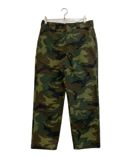 Dickies（ディッキーズ）Dickies (ディッキーズ) カモフラパンツ グリーン サイズ:W34の古着・服飾アイテム