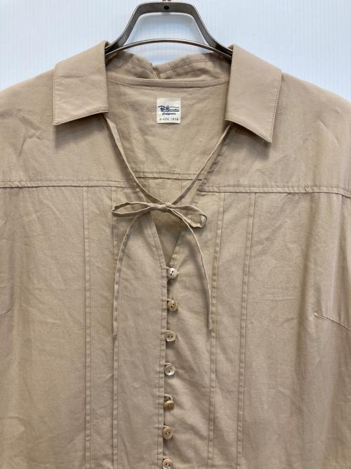 Ron Herman（ロンハーマン）Ron Herman (ロンハーマン) タック長袖ワンピース ブラウン サイズ:xsの古着・服飾アイテム