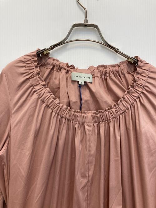 LEE MATHEWS（リー マシュー）LEE MATHEWS (リー マシュー) Cotton blend poplinmidi dress ピンク サイズ:記載なし。実寸参照の古着・服飾アイテム