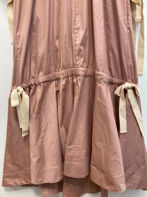 LEE MATHEWS（リー マシュー）LEE MATHEWS (リー マシュー) Cotton blend poplinmidi dress ピンク サイズ:記載なし。実寸参照の古着・服飾アイテム