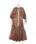 LEE MATHEWS (リー マシュー) Cotton blend poplinmidi dress ピンク サイズ:記載なし。実寸参照：7000円