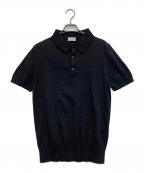 MONCLERモンクレール）の古着「POLO TRICOT ポロシャツ」｜ブラック