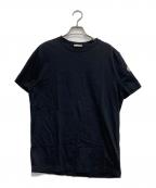 MONCLERモンクレール）の古着「MAGLIA T SHIRT/ワッペンロゴtシャツ」｜ブラック