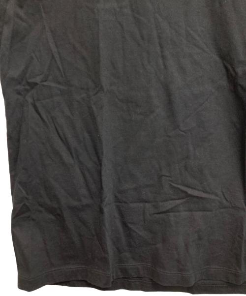 MONCLER（モンクレール）MONCLER (モンクレール) MAGLIA T SHIRT/ワッペンロゴtシャツ ブラック サイズ:Lの古着・服飾アイテム