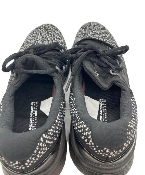 UNDER ARMOUR（アンダーアーマー）UNDER ARMOUR (アンダーアーマー) Charged Vantage Knitスニーカー ブラック サイズ:25cmの古着・服飾アイテム
