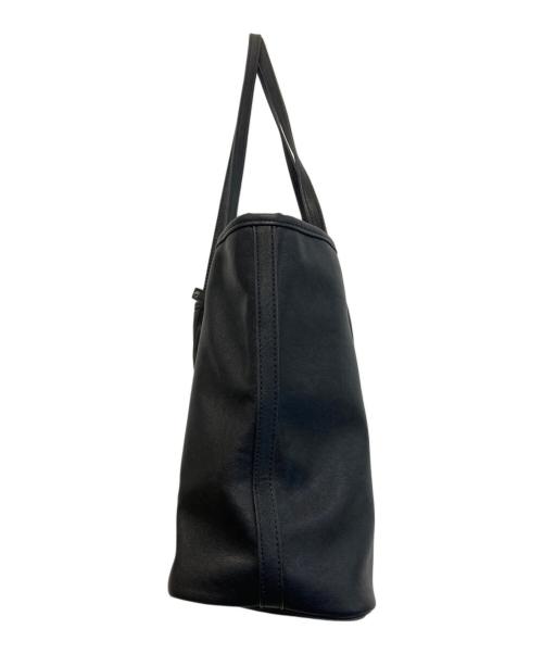 truuzen（トゥルーゼン）truuzen (トゥルーゼン) レザートートバッグ ブラックの古着・服飾アイテム
