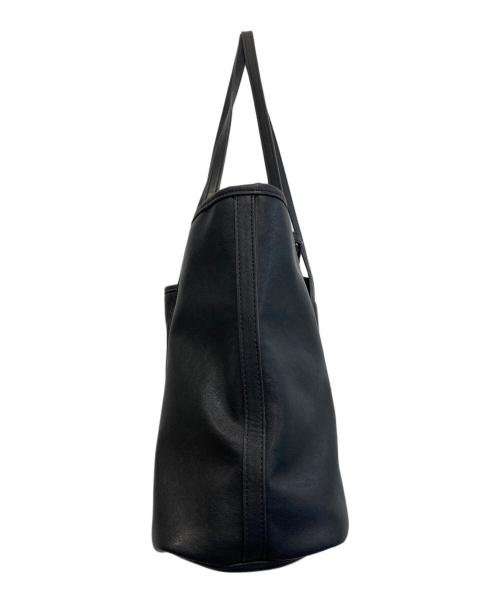 truuzen（トゥルーゼン）truuzen (トゥルーゼン) レザートートバッグ ブラックの古着・服飾アイテム
