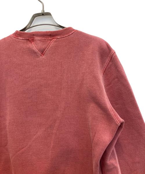 RRL（ダブルアールエル）RRL (ダブルアールエル) ダメージ加工スウェット レッド サイズ:XSの古着・服飾アイテム