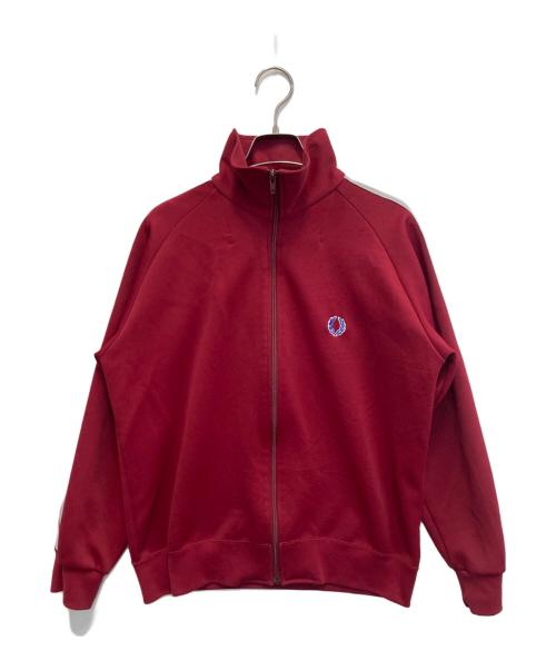 FRED PERRY（フレッドペリー）FRED PERRY (フレッドペリー) 80s トラックジャケット レッド サイズ:Sの古着・服飾アイテム