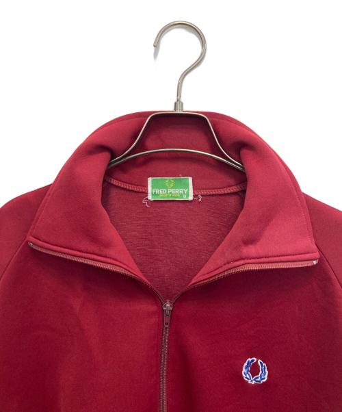 FRED PERRY（フレッドペリー）FRED PERRY (フレッドペリー) 80s トラックジャケット レッド サイズ:Sの古着・服飾アイテム