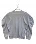 TWEO (トゥー) ペイント変形ボーダーカットソー イエロー×ブルー サイズ:M：5000円