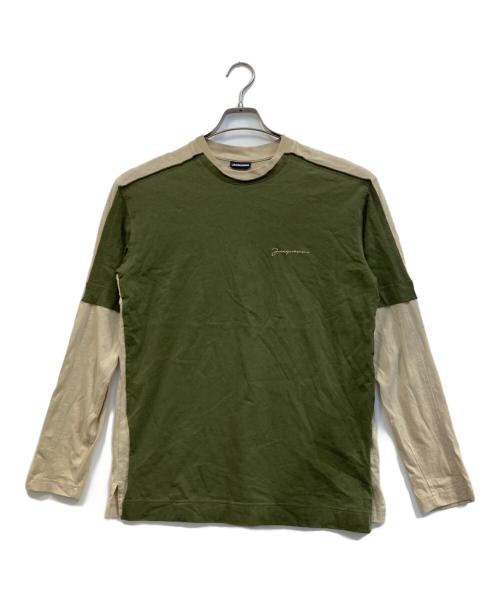 jacquemus（ジャックムス）JACQUEMUS (ジャックムス) 21AW LE TSHIRT YELO グリーン サイズ:Sの古着・服飾アイテム