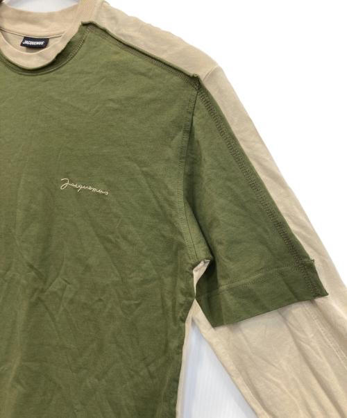 jacquemus（ジャックムス）JACQUEMUS (ジャックムス) 21AW LE TSHIRT YELO グリーン サイズ:Sの古着・服飾アイテム