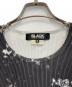 BLACK COMME des GARCONS (ブラックコムデギャルソン) リブ柄カットソー ブラック サイズ:S：15000円