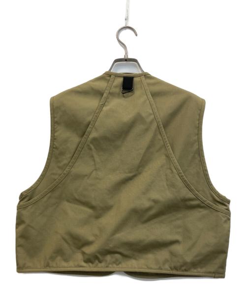 Eddie Bauer（エディーバウアー）Eddie Bauer (エディーバウアー) 90s フィッシングベスト カーキ サイズ:Sの古着・服飾アイテム