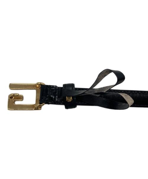 GUCCI（グッチ）GUCCI (グッチ) Gバックルベルト ブラックの古着・服飾アイテム