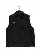 UMBRO×FREAK'S STOREアンブロ×フリークスストア）の古着「別注 Nylon Vest/別注ナイロンベスト」｜ブラック
