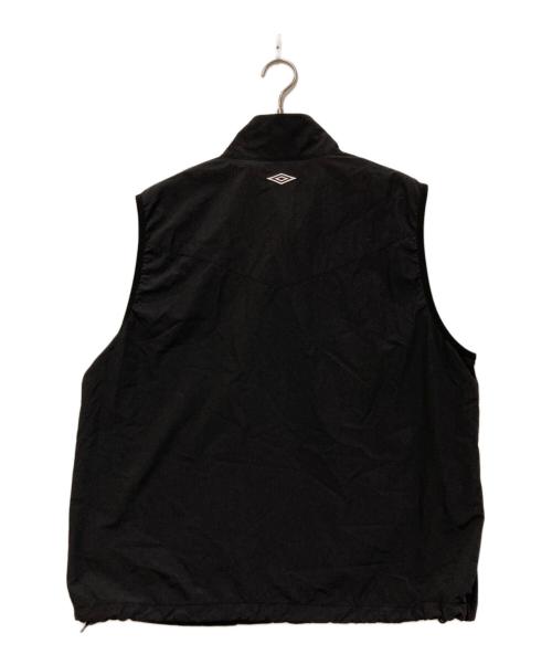 UMBRO（アンブロ）UMBRO (アンブロ) FREAK'S STORE (フリークスストア) 別注 Nylon Vest/別注ナイロンベスト ブラック サイズ:Lの古着・服飾アイテム