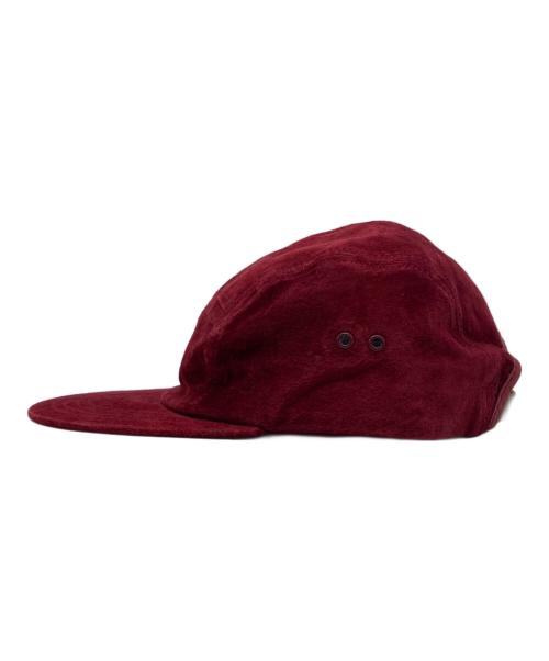 HENDER SCHEME（エンダースキーマ）Hender Scheme (エンダースキーマ) pig jet cap /レザー ジェットキャップ ボルドーの古着・服飾アイテム