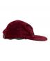 中古・古着 Hender Scheme (エンダースキーマ) pig jet cap /レザー ジェットキャップ ボルドー：5000円