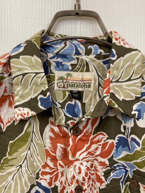 pataloha（パタロハ）pataloha (パタロハ) クラシック・パタロハ・シャツ（M's Classic Pataloha Shirt） グリーン サイズ:xxsの古着・服飾アイテム