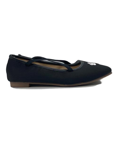 MARY QUANT（マリークヮント）MARY QUANT (マリークヮント) PUBLUX (パブリュクス) バレエシューズ ブラック サイズ:24.5の古着・服飾アイテム