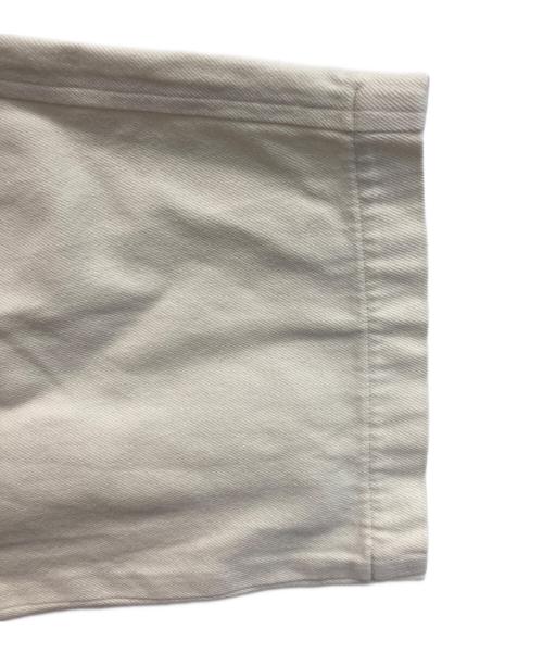 wirrow（ウィロウ）WIRROW (ウィロウ) COTTON TWILL TUCK PANTS ホワイト サイズ:Sの古着・服飾アイテム