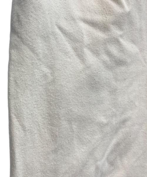 wirrow（ウィロウ）WIRROW (ウィロウ) COTTON TWILL TUCK PANTS ホワイト サイズ:Sの古着・服飾アイテム