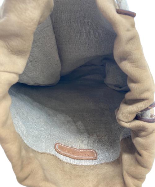 STYLE CRAFT WARDROBE（スタイルクラフト ワードローブ）STYLE CRAFT WARDROBE (スタイルクラフト ワードローブ) レザー巾着バック ブラウンの古着・服飾アイテム