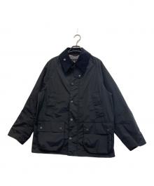 Barbour（バブアー）の古着「BEDALE /ビデイル ピーチスキン/ナイロンジャケット」」｜ブラック