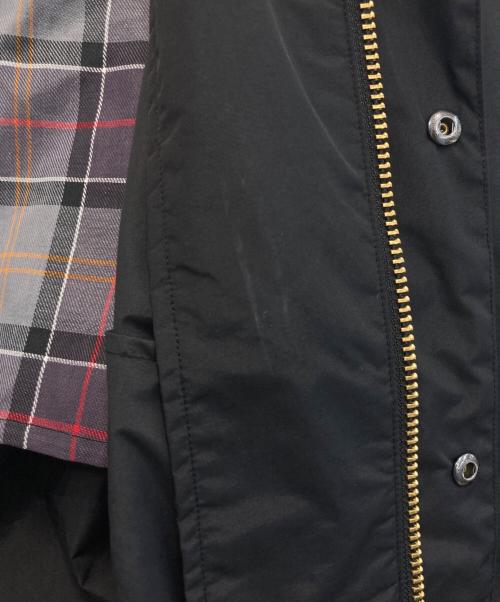 Barbour（バブアー）Barbour (バブアー) BEDALE /ビデイル ピーチスキン/ナイロンジャケット」 ブラック サイズ:38の古着・服飾アイテム
