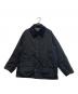 Barbour（バブアー）の古着「BEDALE /ビデイル ピーチスキン/ナイロンジャケット」」｜ブラック
