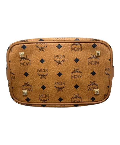 MCM（エムシーエム）MCM (エムシーエム) ヴィセトス 巾着 ワンショルダーバッグ ブラウンの古着・服飾アイテム