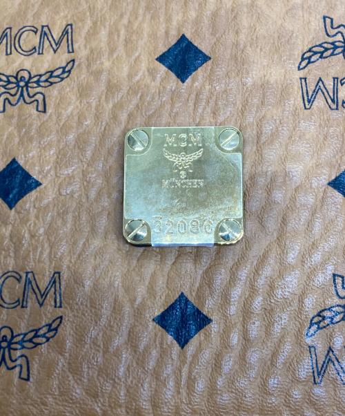 MCM（エムシーエム）MCM (エムシーエム) ヴィセトス 巾着 ワンショルダーバッグ ブラウンの古着・服飾アイテム