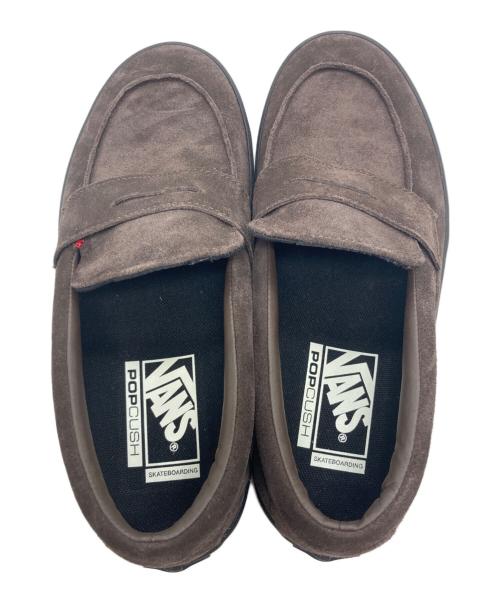 VANS（ヴァンズ）VANS (ヴァンズ) スエードコインローファー ブラウン サイズ:24.5の古着・服飾アイテム