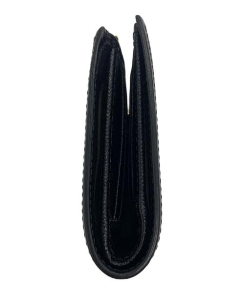 MARNI（マルニ）MARNI (マルニ) サフィアーノレザー製 二つ折り財布 ブラックの古着・服飾アイテム